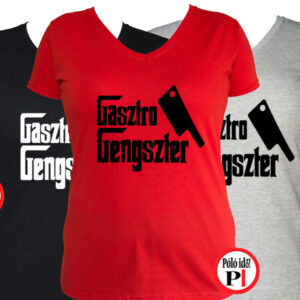 szakács póló gasztro gengszter női