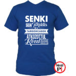 targoncás póló tökéletes kék