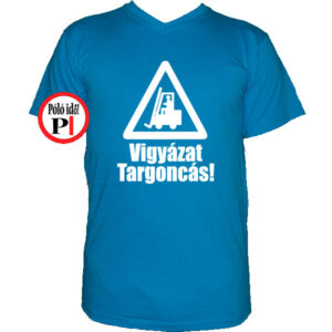 targoncás póló vigyázat targoncás vkék