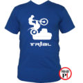 trail póló trialer kék
