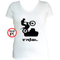 trail póló trialer női fehér
