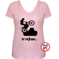trail póló trialer női pink