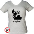 trail póló trialer női szürke