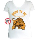Born to be wild allatos polo noi burgundi feher