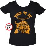 Born to be wild allatos polo noi burgundi fekete