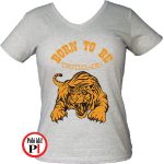 Born to be wild allatos polo noi burgundi szürke