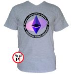 Csak az ethereum póló szürke