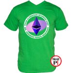 Csak az ethereum póló zöld