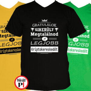 Gratulálok kriptokereskedő póló