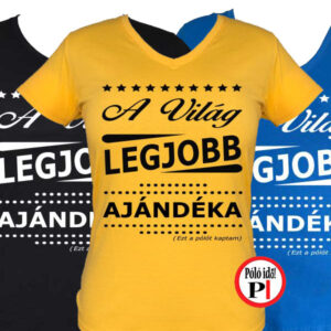 ajándék ajándék póló női