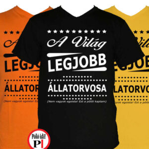 ajándék állatorvos póló