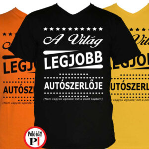 ajándék autószerelő póló