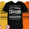 ajándék buszsofőr póló