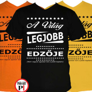 ajándék edző póló