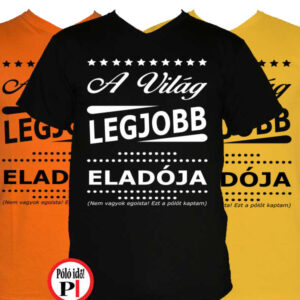 ajándék eladó póló