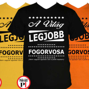 ajándék fogorvos póló