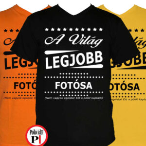 ajándék fotós póló