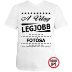 ajándék fotós póló fehér