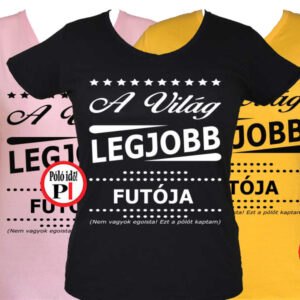 ajándék futó póló női