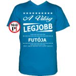 ajándék futó póló vkék