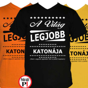 ajándék katona póló