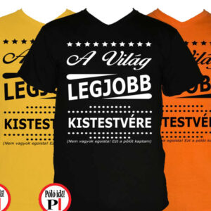 ajándék kistestvér póló