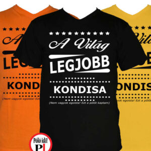 ajándék kondis póló