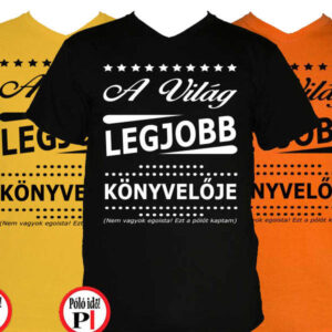 Ajándék könyvelő póló
