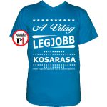 ajándék kosárlabda póló vkék
