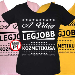 ajándék kozmetikus póló női