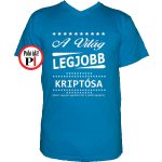 Ajándék kriptós póló vkék