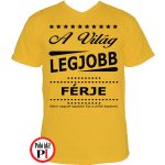ajándék férj póló citrom