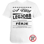 ajándék férj póló fehér