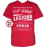 ajándék férj póló piros