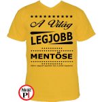 ajándék mentő póló citrom