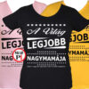 ajándék nagymama póló női