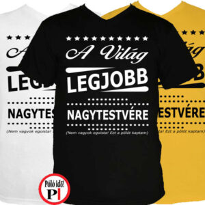 ajándék nagytestvér póló
