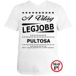ajándék pultosa póló fehér