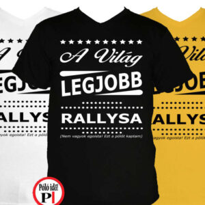 ajándék rally póló