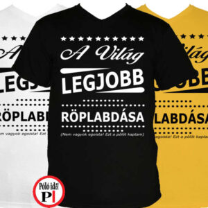 ajándék röplabdás póló