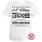 ajándék röplabdás póló fehér
