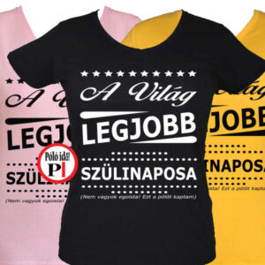 ajándék szülinapi póló női