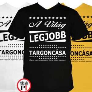 ajándék targoncás póló