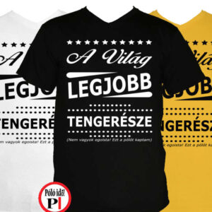 ajándék tengerész póló
