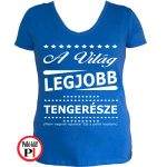 ajándék tengerész póló női kék
