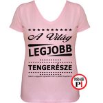 ajándék tengerész póló női pink