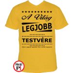 ajándék testvér póló citrom