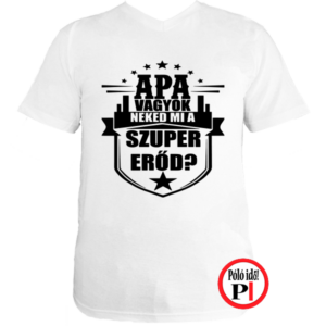 apa póló fehér
