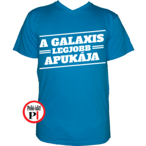 apa póló galaxis legjobb apukája v kék