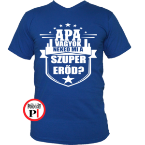 apa póló kék